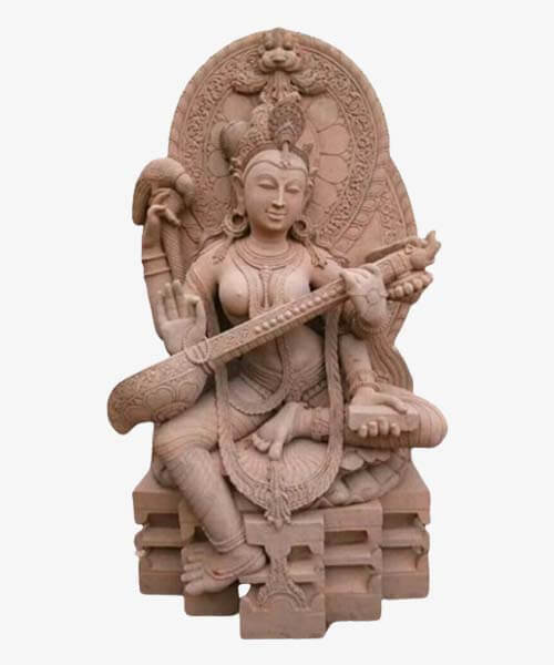 Maa Saraswati Statue - Odisha Kraft