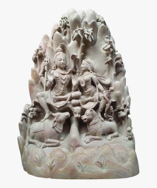 Lord Shiva Maa Parvati - Odisha Kraft