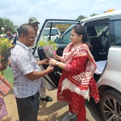 jajpur collector visit at odishakraft office