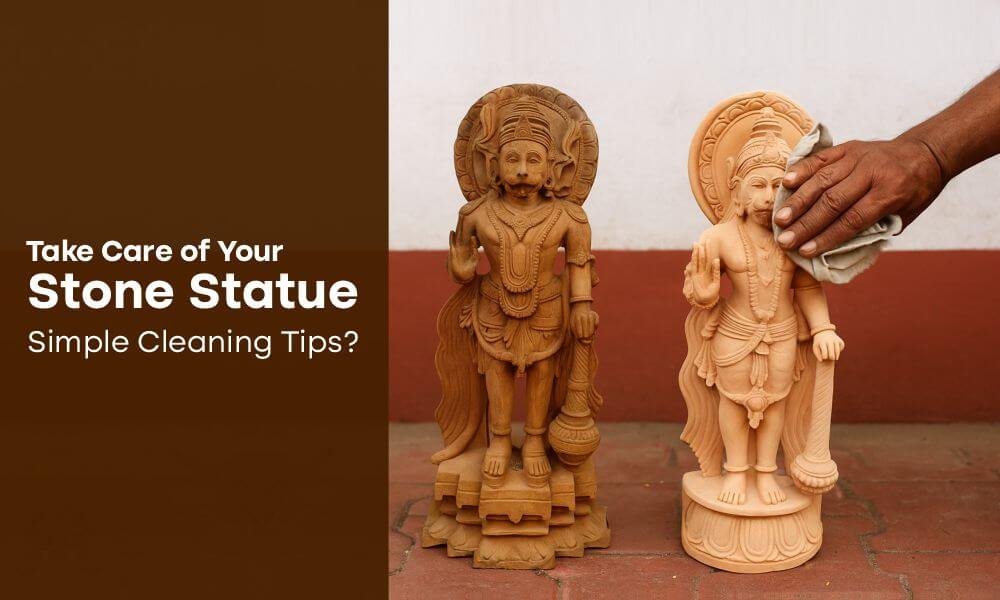 stone statue simple cleaning tips